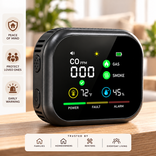 LUMVICO™ SafeGuard 6-in-1 Home Safety Monitor