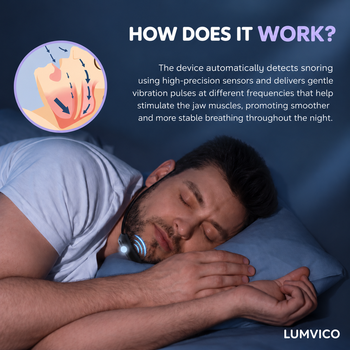 Smart Snore Relief Device