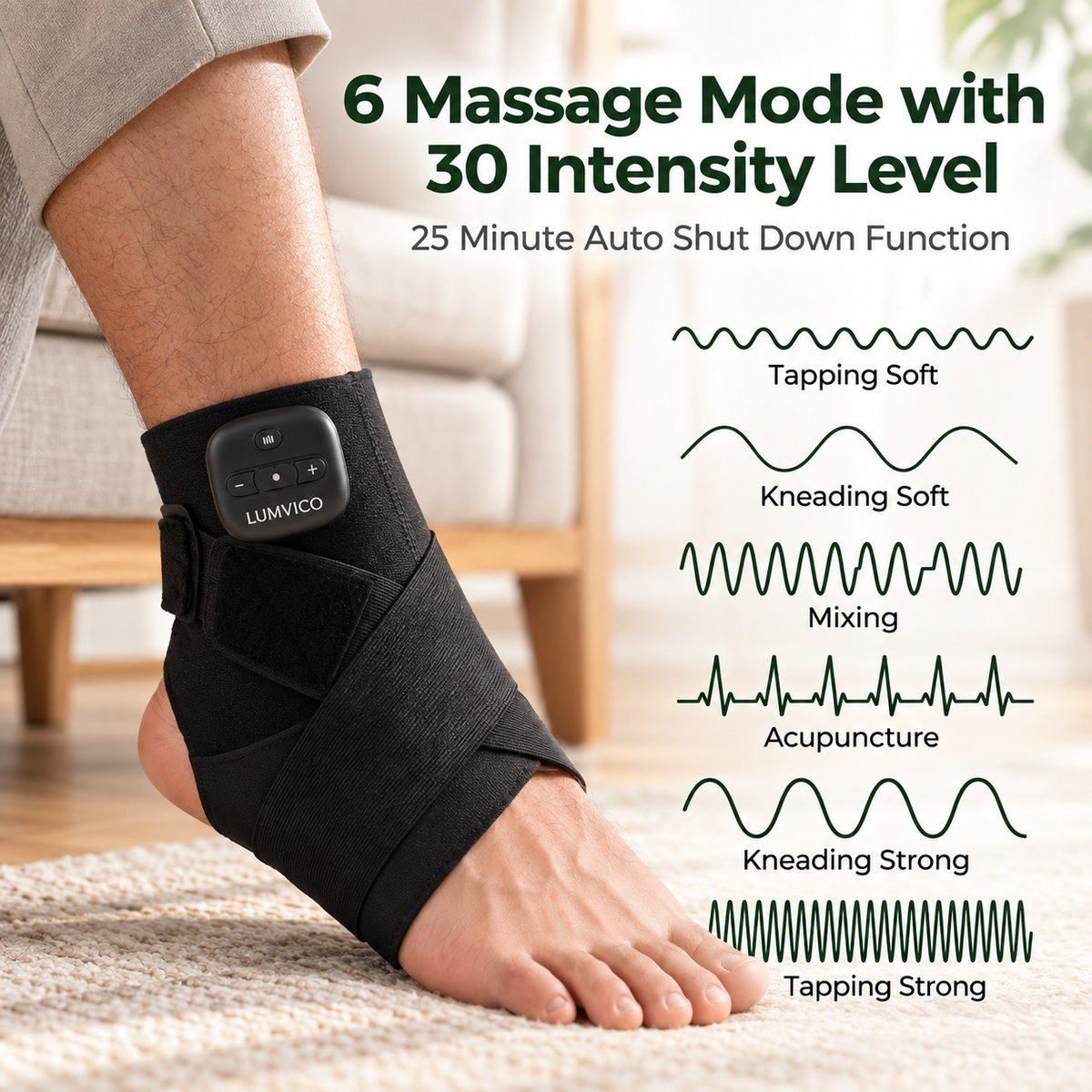 LUMVICO AnkleLift Stronger Ankles While Sitting