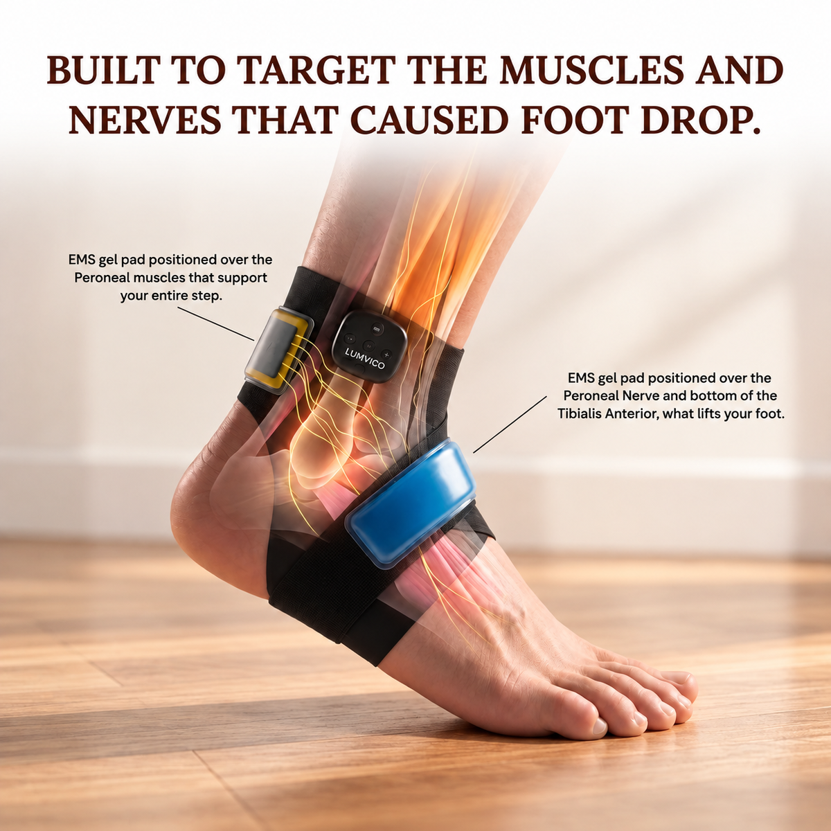 LUMVICO AnkleLift Stronger Ankles While Sitting