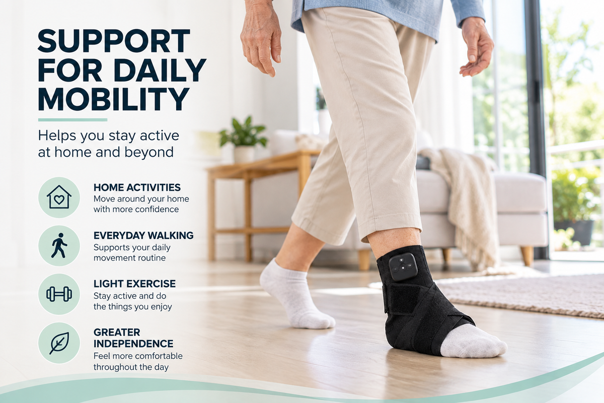 LUMVICO AnkleLift Stronger Ankles While Sitting