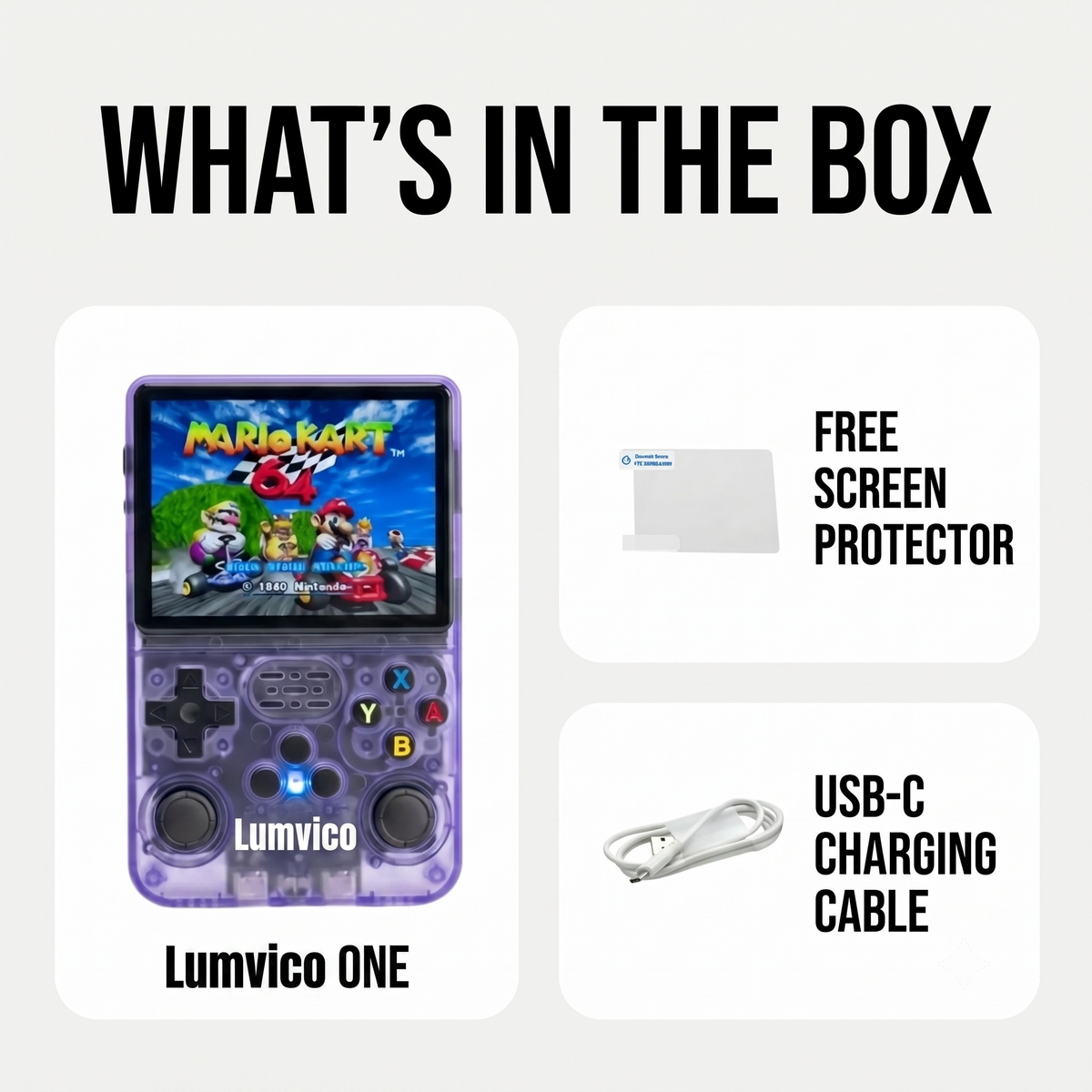 Lumvico - Retro Games Console