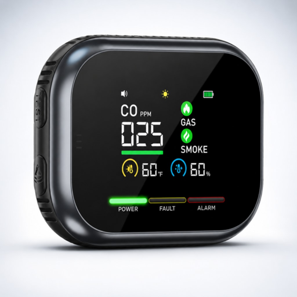 LUMVICO™ SafeGuard 6-in-1 Home Safety Monitor