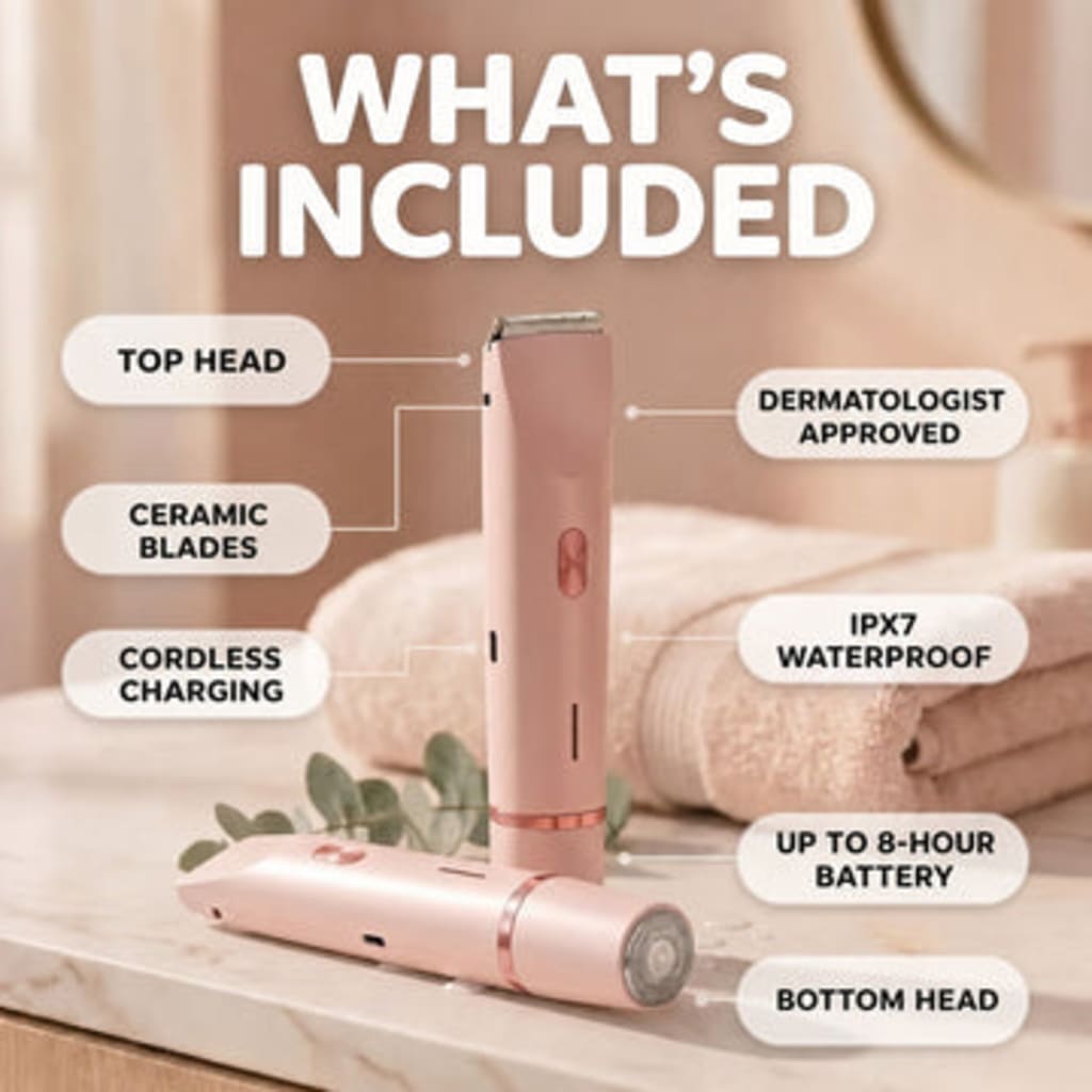The Smooth™ 2-in-1 Grooming Trimmer